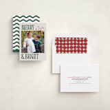 "Merry Modern" - Holiday Cards in Pine Needle by Kelly Watkins - Assembled
