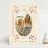 "Parisian frame" - Holiday Cards in Cream by Baumbirdy - Front