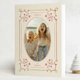 "Parisian frame" - Holiday Cards in Cream by Baumbirdy - Folded Card