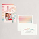 "Joyful Lines" - Holiday Cards in Holly Berries by Jessica Corliss - Assembled