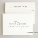 "Joyful Lines" - Holiday Cards in Holly Berries by Jessica Corliss - FREE Recipient Addressing