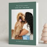 "Simple Wishes" - Holiday Cards in Pine by Kate Ross - Folded Card