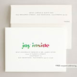 "engrained" - Holiday Cards in Neon Holiday by Anna Elder - FREE Recipient Addressing