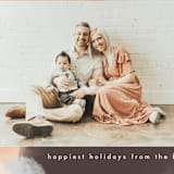 "Painterly Palette" - Holiday Cards in Earth by Lindsay Megahed - Detail