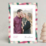 "All Stripes" - Holiday Cards in Disco by Pixel and Hank - Front