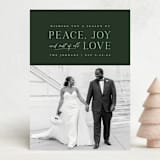 "Most of All" - Holiday Cards in Pine by Heather Cairl - Front