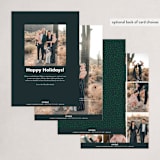 "arrangement" - Holiday Cards in Cobblestone by Jen Owens - Back of Card Options