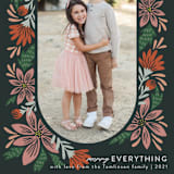 "arrangement" - Holiday Cards in Cobblestone by Jen Owens - Detail