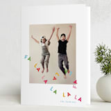 "Toboggan" - Holiday Cards in Sprinkles by Jackie Crawford - Folded Card