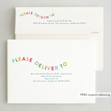 "Toboggan" - Holiday Cards in Sprinkles by Jackie Crawford - FREE Recipient Addressing