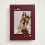 "Modern minimalism" - Holiday Cards in Mulled Wine by Creo Study - Front