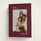"Modern minimalism" - Holiday Cards in Mulled Wine by Creo Study - Folded Card