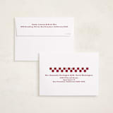 "Modern minimalism" - Holiday Cards in Mulled Wine by Creo Study - FREE Recipient Addressing