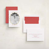 "Mirth" - Holiday Cards in Chartreuse by Alston Foster - Assembled