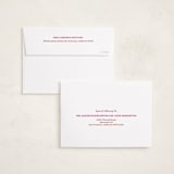 "Color Wave" - Holiday Cards in Raspberry by Helena Vitto - FREE Recipient Addressing