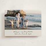 "Written Wish" - Holiday Cards in Ivory by Cass Loh - Front