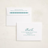 "Saltillo" - Holiday Cards in Deep Sea by Megan Davis - FREE Recipient Addressing
