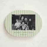 "Soft Ambience" - Holiday Cards in Sage by Alicia Schultz - Front