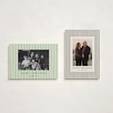 "Soft Ambience" - Holiday Cards in Sage by Alicia Schultz - Photo Orientation Options