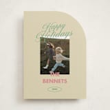 "Merry & Bright Days" - Holiday Cards in Candy by Helena Vitto - Front