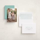 "Festive Type" - Holiday Cards in Snow by Kerry Doyle - Assembled