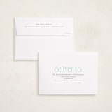 "Festive Type" - Holiday Cards in Snow by Kerry Doyle - FREE Recipient Addressing