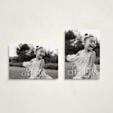 "Marylebone" - Holiday Cards in Snow by Annie Shapiro - Photo Orientation Options