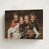 "Warm Sentiment" - Holiday Cards in Snow by Melanie Severin - Folded Card