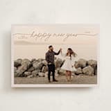 "Merry & Minimal" - Holiday Cards in Gingerbread by Design Lotus - Front