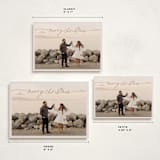 "Merry & Minimal" - Holiday Cards in Gingerbread by Design Lotus - Formats Available
