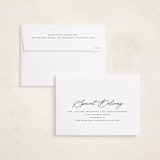 "Merry Monoline" - Holiday Cards in Snowfall by Melanie Kosuge - FREE Recipient Addressing