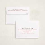 "Retro Holidays" - Holiday Cards in Snow by Robert and Stella - FREE Recipient Addressing