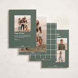 "Vintage Fun" - Holiday Cards in Snow by Jackie Crawford - Back of Card Options
