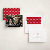 "Tipografia" - Holiday Cards in Sugar by Olivia Raufman - Assembled