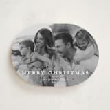 "Wonderful Christmas Time" - Holiday Cards in Snowflake by Wildfield Paper Co - Front