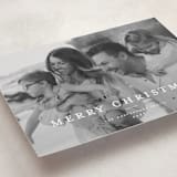 "Wonderful Christmas Time" - Holiday Cards in Snowflake by Wildfield Paper Co - Detail