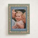 "Primary" - Holiday Cards in Olive by Amy Kross - Front