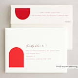 "Joy Collage" - Holiday Cards in Cherry by Elly - FREE Recipient Addressing