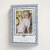 "Christmas maximalism" - Holiday Cards in Blue Jay by Creo Study - Folded Card