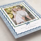 "Christmas maximalism" - Holiday Cards in Blue Jay by Creo Study - Detail