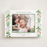 "Wintergarden" - Holiday Cards in Evergreen by Sarah Knight - Front