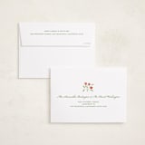 "Wintergarden" - Holiday Cards in Evergreen by Sarah Knight - FREE Recipient Addressing