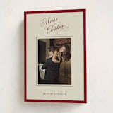 "Christmas Elegance" - Holiday Cards in Mulled Wine by Jen Ramsey - Folded Card