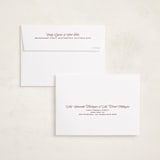 "Christmas Elegance" - Holiday Cards in Mulled Wine by Jen Ramsey - FREE Recipient Addressing