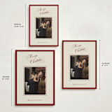 "Christmas Elegance" - Holiday Cards in Mulled Wine by Jen Ramsey - Formats Available
