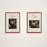 "Christmas Elegance" - Holiday Cards in Mulled Wine by Jen Ramsey - Photo Orientation Options