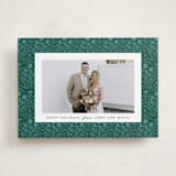 "Winter Folk Floral" - Holiday Cards in Forest by Julie Murray - Front