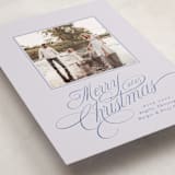 "Glide" - Holiday Cards in Frozen Pond by Everett Paper Goods - Detail