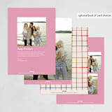 "Merry Text" - Holiday Cards in Gumdrop by Julie Murray - Back of Card Options