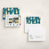 "Merry Luau" - Holiday Cards in Sea Turtle by Sarah Knight - Assembled